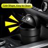 Universal Car Trash Can Auto Organizer Storage Box with Swing Lid Cute Mini Automotive Leakproof Vehicle Trash Bin for Car