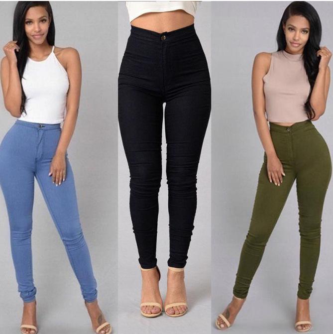 Colorful Slim Fit Stretch Casual Jeans – Large Stock Available