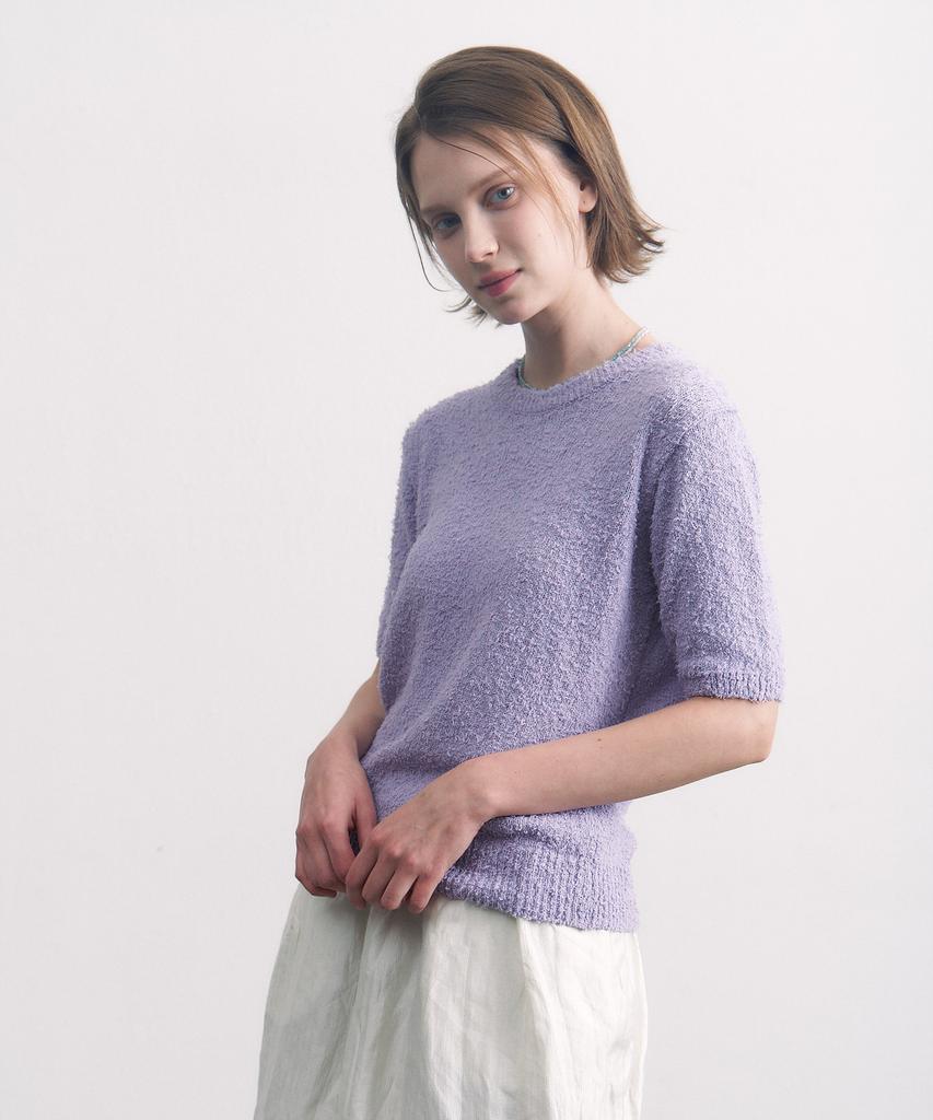 Tobaseu Pigtail Cotton Half Round (Purple)