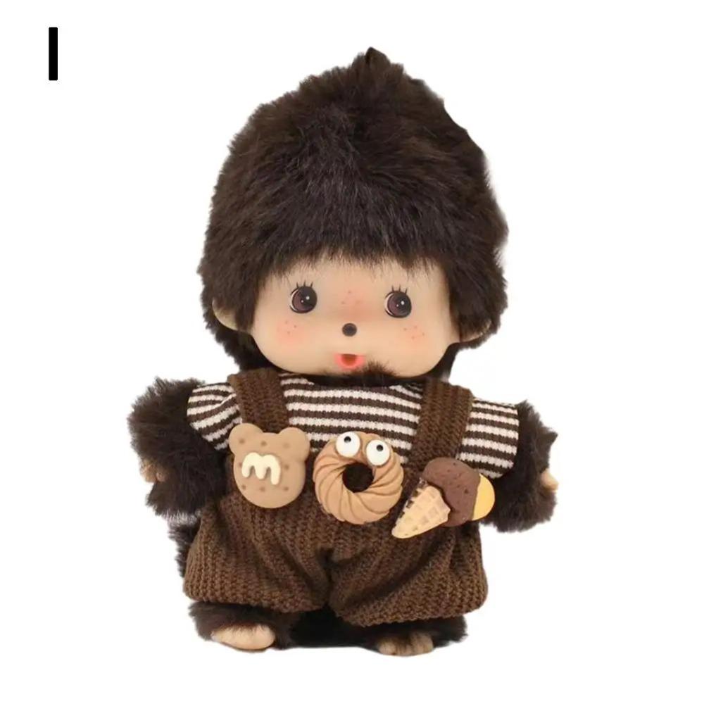 Каваий Детсадовский Моти Кукла 15см PP Хлопок Обезьянка Плюшевая Кукла Ручная Кукла Подвеска для Сумки Шарм Подарок Плюшевая Игрушка