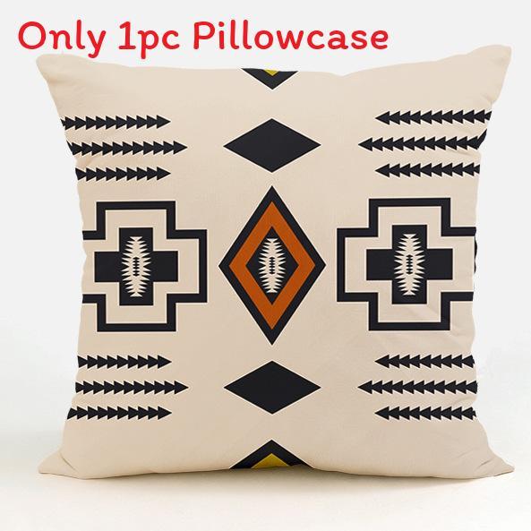 Modern Minimalist Geometric Linen Pillow Cover For Living Room Decor