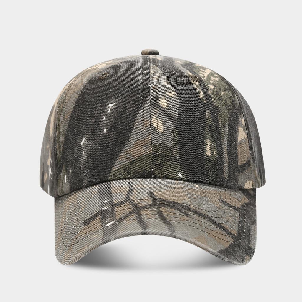 

Vintage Camouflage Baseball Cap With Sun Protection For Outdoor Activities Color 4