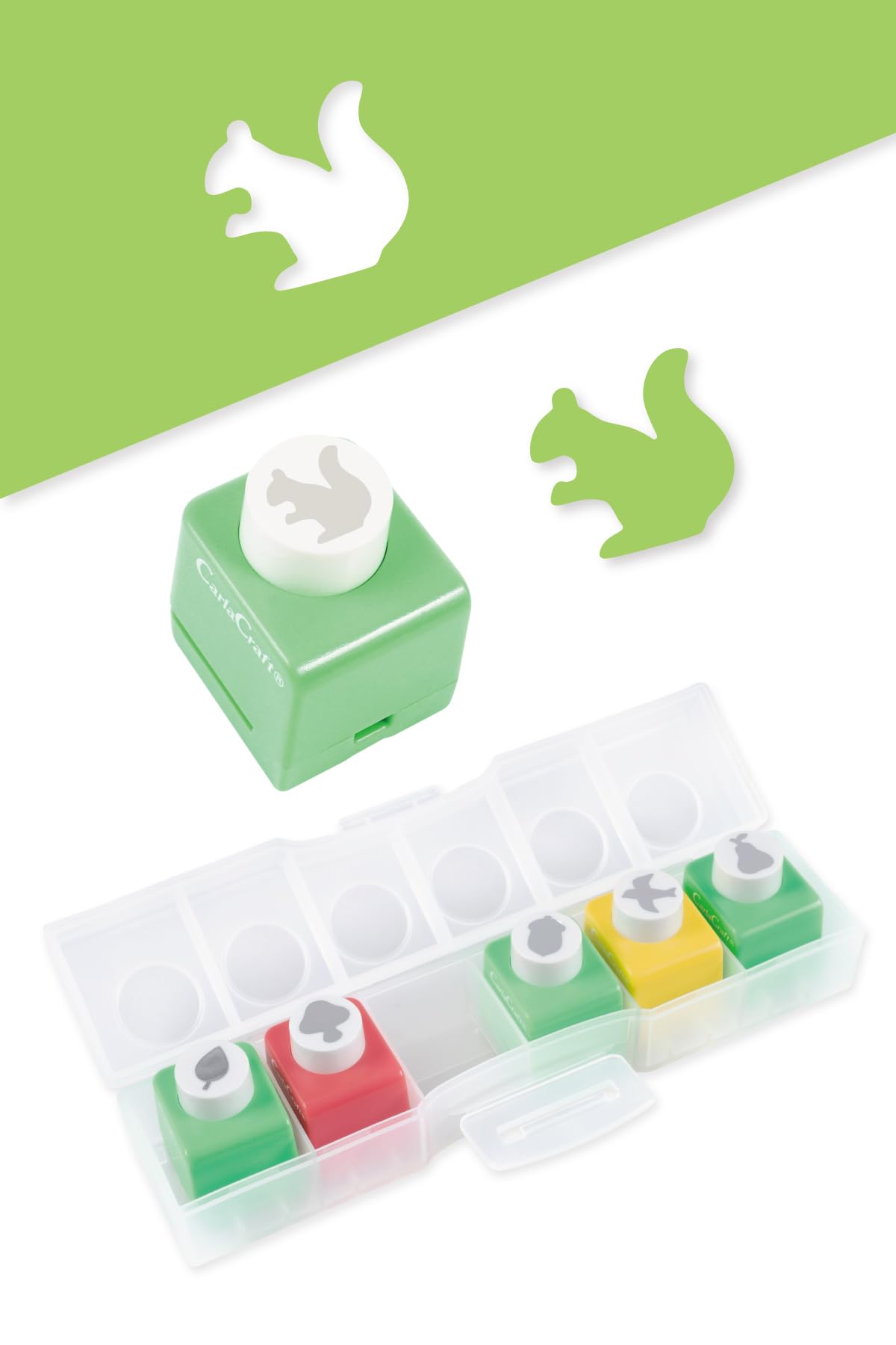 Carl Manufacturing Craft Punch CN12806 Set, Natural,