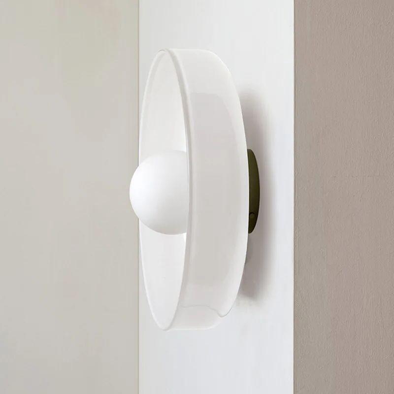 Nordic 35cm Ceiling Light Glass G9 Source Room Decor Wall Lamp Bedroom Living Room Interior Home Decoration LED Lighting Fixture