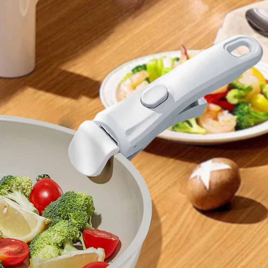 Replacement Pan Gripper Country Kitchen Removable Handles Pot Frying Pan Stockpot Handle Ergonomic Replacement Cookware Grip