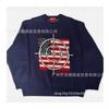 Unisex Thick Knit Sweater British Style Star Long Sleeve Casual Pullover Winter