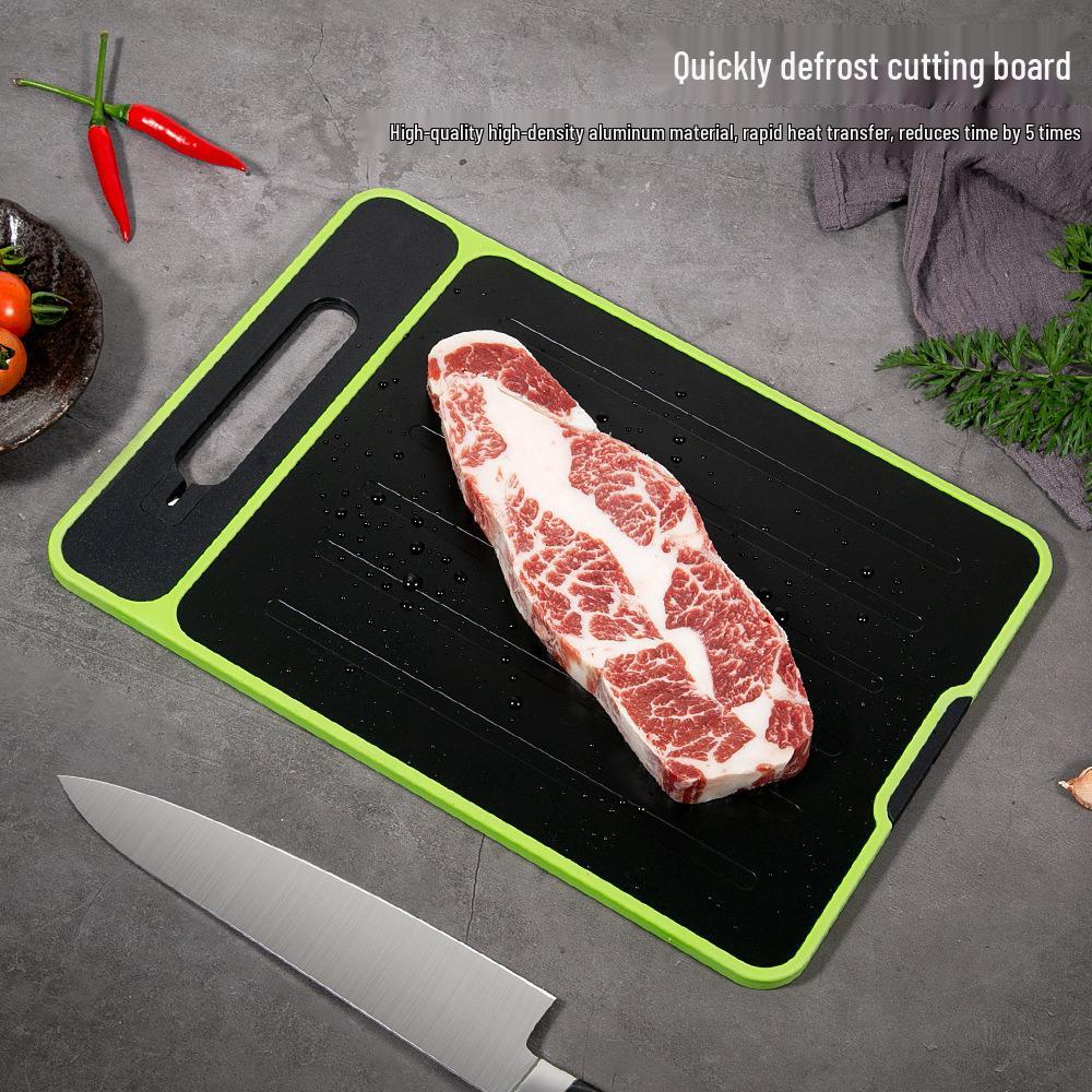 Aluminum Alloy Double-Sided Cutting Board with Sharpener and Spray Paint