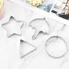 DIY Cookie Cutter Set Baking Tools Set Stainless Steel Biscuit Mold Set DIY Baking Supplies Perfect for Handmade Treats