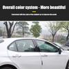 Car Sun Protection Stickers Chrome Delete Blackout For Window Trim Stickers For Toyota For Camry 2018 2019 2020 2025 2025 2025