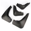 4pcs Set Car Tire Fender Universal Front Rear Wheel Mud Flaps Splash Guards MudFlaps with Screw Automobile Protector Accessories