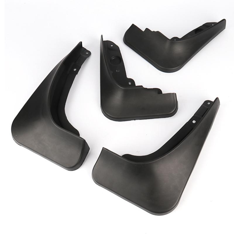 4pcs Set Car Tire Fender Universal Front Rear Wheel Mud Flaps Splash Guards MudFlaps with Screw Automobile Protector Accessories