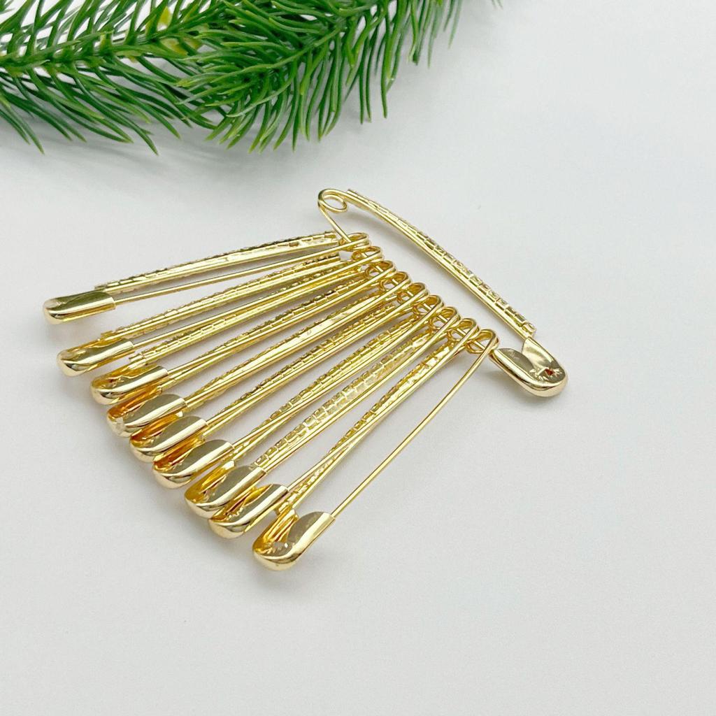 Pants Waist Pin & Brooch: Prevent Exposure, Decorate, Secure Headscarves, Tighten Waist, Cardigans – Popular in Southeast Asia for Women