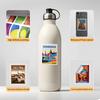 50 Stück Europäische Reise-Serie Graffiti-Aufkleber Wasserbecher Handy Computer Wasserdichte Dekorations-Aufkleber Reise-Aufkleber