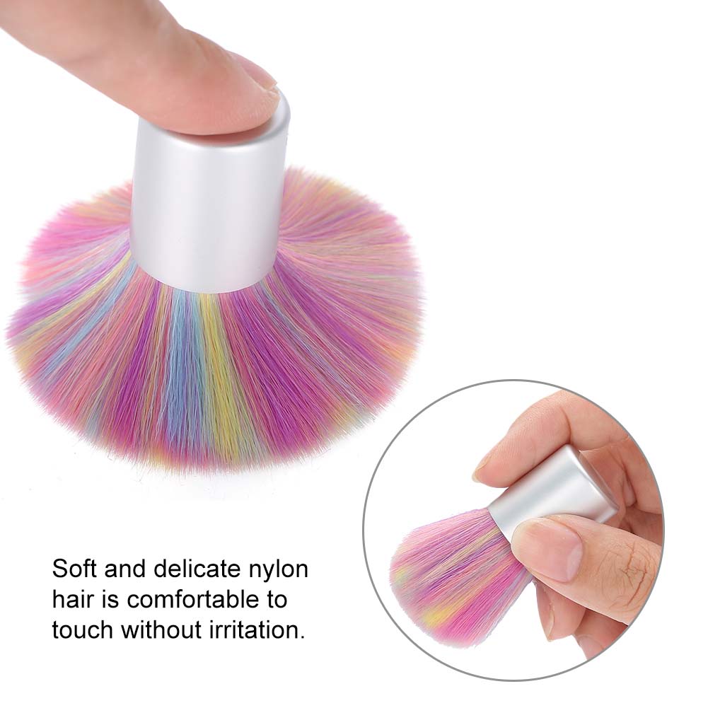 Soft Nail Cleaning Brush UV Gel Powder Dust Remover Tool Manicure Tool
