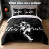 Elvis Presley Design Bed Bedding Set 1 Duvet Cover + 2 Pillowcases Soft Breathable Household Bed Linens