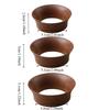 Wood Coffee Dosing Ring 51/53/58mm Coffee Powder Ring Portafilter Coffee Catcher Ring  Barista