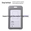 Double-Sided Transparent Colored ID Badge Holder Sleeve