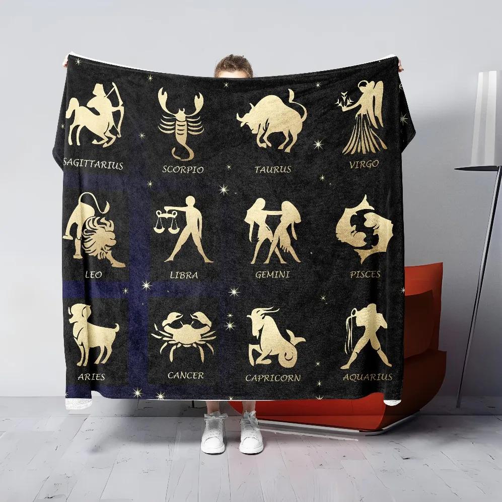 Skorpion Fisch digital bedruckt Polyester Schlafzimmer Samt Flanell weich Sofabezug Decke Fleece weiche Sofabezug Decken