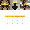 Costume da Bagno Intero Bikini Bloccante Colorato alla Moda Decorazione