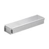 Tiramisu Set: Rectangle Stainless Steel Mold, Cake Base, Long Tray, and Spatula.