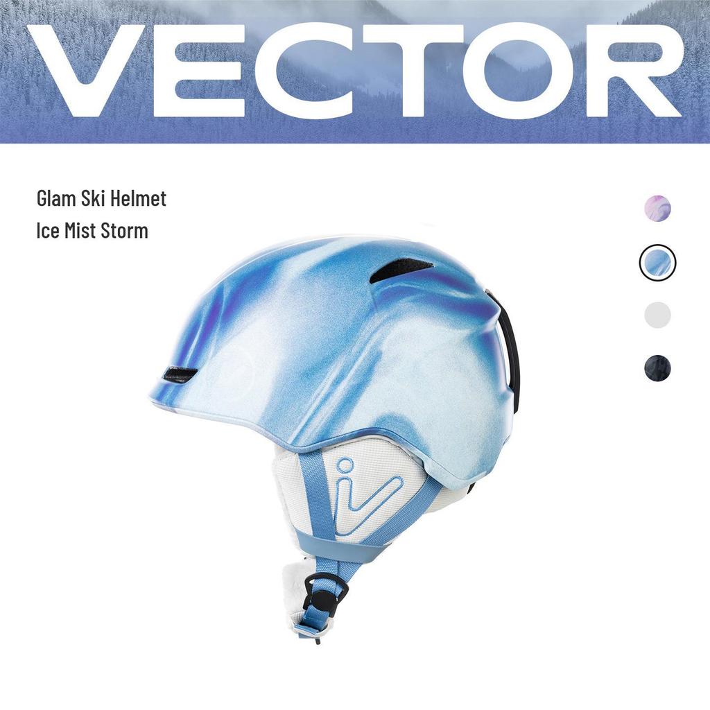 VECTOR Ski & Snowboard Helmet for Men & Women - Anti-Collision, Anti-Fall Safety Gear
