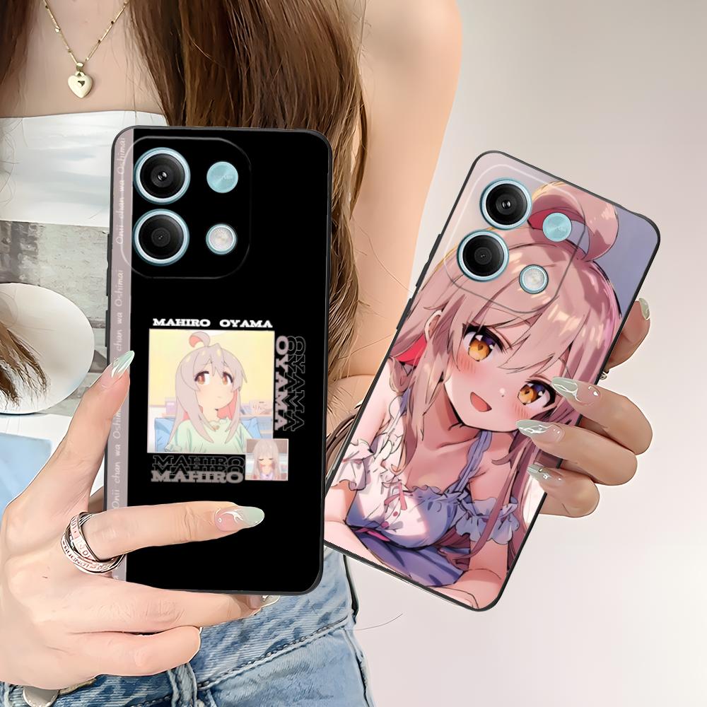Anime Mahiro Oyama Onimai Phone Case for POCO M7 M6 M5 M4 M3 X7 X6 X5 X4 X3 Pro GT 5G Colorful Printing Cover Cover Pretty