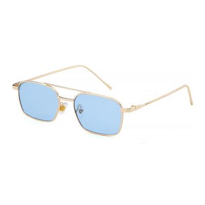 Stylish 2025 Double-Bridge Square Sunglasses for Women