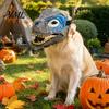 Creative Festival Costume Accessories Realistic Dinosaur Mask, Moving Jaw Mask for Human Flexible Soft Rubber Pet, Novelty Cosplay Halloween