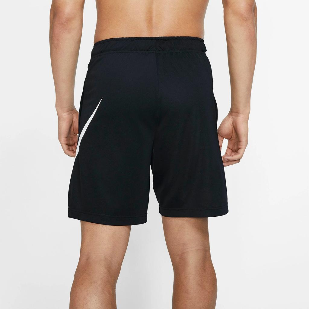 Nike Logo Breathable Mid-Rise Casual Shorts Men shorts Black CN9773-010