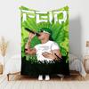 1pc Blanket Feid6 Print Design, Lightweight Blanket for Sofa, Bed- Soft &Warm, Gift for All Seasons Like Christmas, Halloween