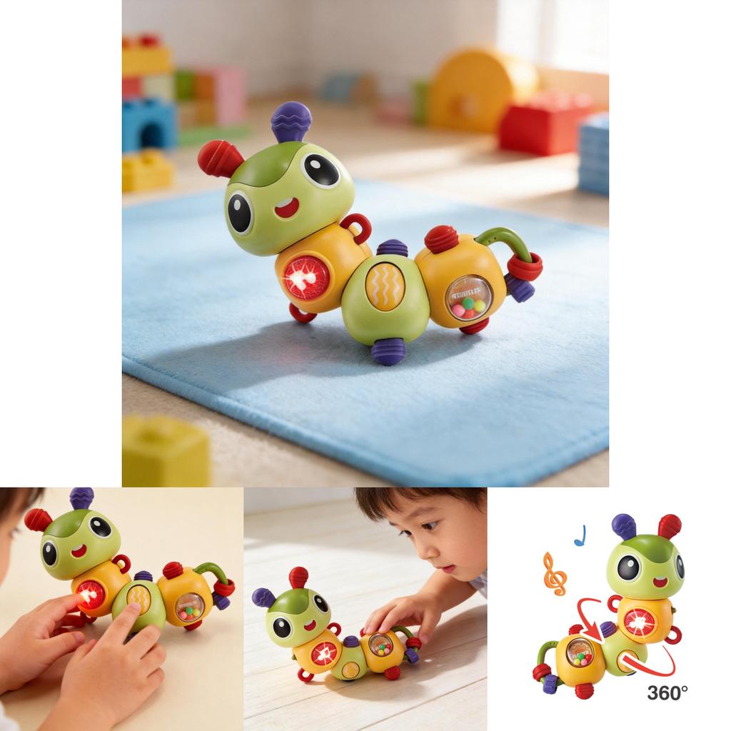 Infant Sound And Light Educational Toy With Music And Battery Power For Babys Fun Play