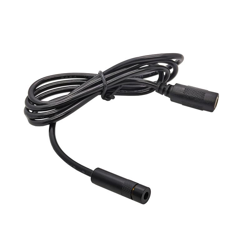 Red Laser Module with Locking Ring, 8X30mm, 650nm, 0.5mW, External Focus, DC Interface