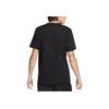 Nike Sportswear Lightweight Soft Comfortable Sports Casual Pullover Short Sleeve T-Shirt Men Tops Black FQ3791-010