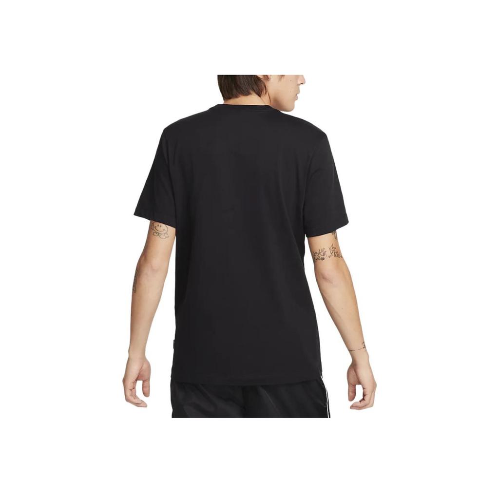 Nike Sportswear Lightweight Soft Comfortable Sports Casual Pullover Short Sleeve T-Shirt Men Tops Black FQ3791-010