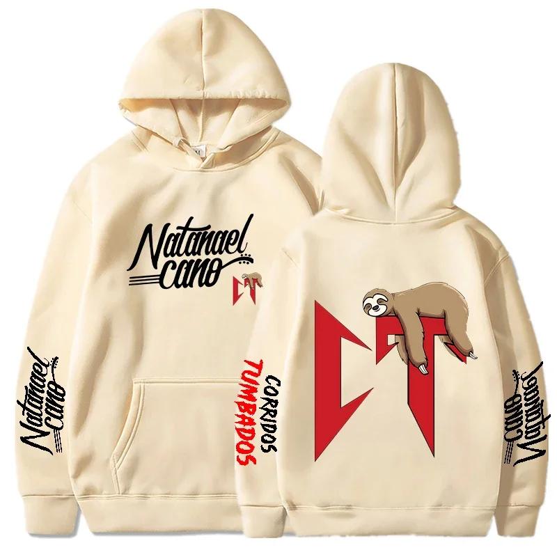 Natanael Cano Hoodies Herren Mode Corridos Tumbados Langarm Sweatshirts Damen Cool Lässig Harajuku Kapuzenpullover Sudaderas