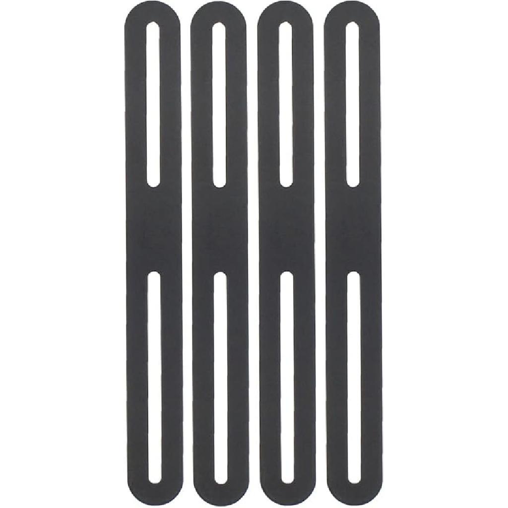 4 PCS Adjustable L-Shape Corner Brace, ULIFESTAR Heavy Duty Thicken Stainless Steel Joint Right Angle Brackets L Slotted Support Shelf Bracket for PC