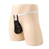 Sissy Lingerie Men'S Lace Penis Pouch Mini Panties Belt Hollow Safety Buckle T-Back Thong See Through Fetis Erotic Underwear