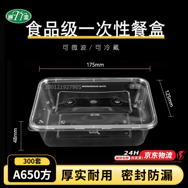 Tongyuan Disposable Takeaway Food Containers A650ml