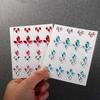 Eyeliner  Decals Body Colored  Face Rhinestone Stickers Face Tattoo Stickers