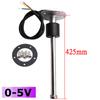 0-5V Boat Car Fuel Level Gauge Sensor Oil Liquid Tank Fuel Sender Unit Sensors 150/175/200/225/575mm Water Level Sensor Custom