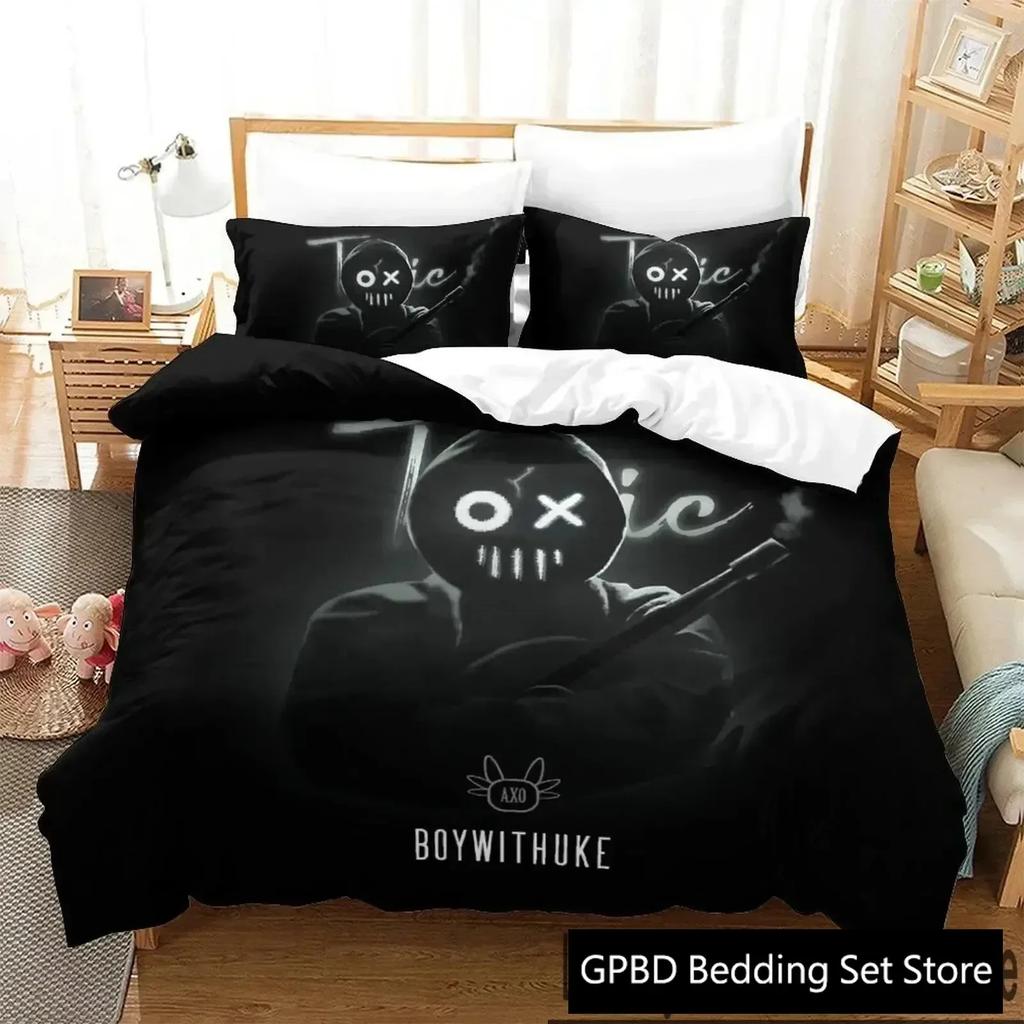 3D Print Boywithuke Bedding Set Single Twin Double Queen King Cal King Size Bed Linen Set