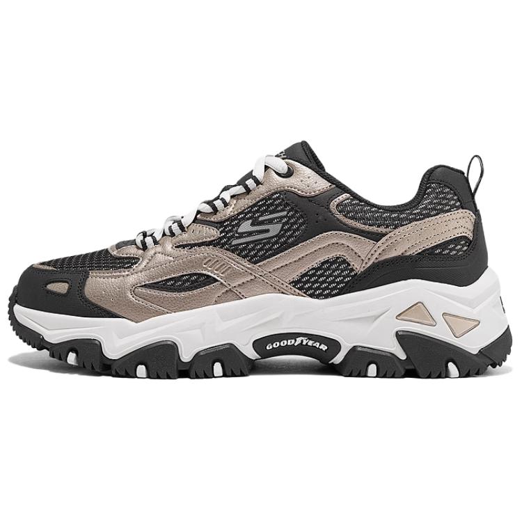 Skechers Nodilumizturīgi Elpojoši Augumu Palielinoši Zemi
