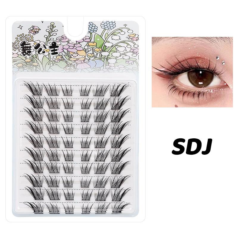 

10 Rows Individual Eyelashes 8-13Mm Cluster Lashes Natural Anime False Kake Eyelashes Extension Makeup Tools 4