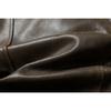 Chinese Size 1940 Style Men Leather Jacket Uncoated Cracked Goatskin Leather Soft Slim Spring Autumn