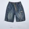 Men's Thin Denim Summer Shorts - Loose, Casual American Style