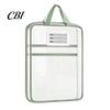 Clear Mesh Pouches Transparent Nylon Document Bag, Portable Lightweight File Organizer with Zipper Travel Holders And Strap, Large Capacity Holder for