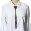 Long Western Cowboy Style Necklace Ethnic Style Leather Rope Necklace Unique Punk Necktie  Gift