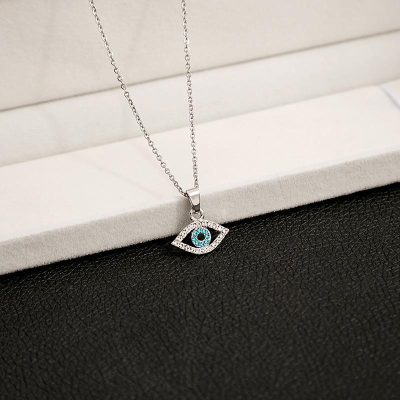 Zły Oko i Pszczoła Diamentowy Łapacz Snów Vintage Naszyjnik