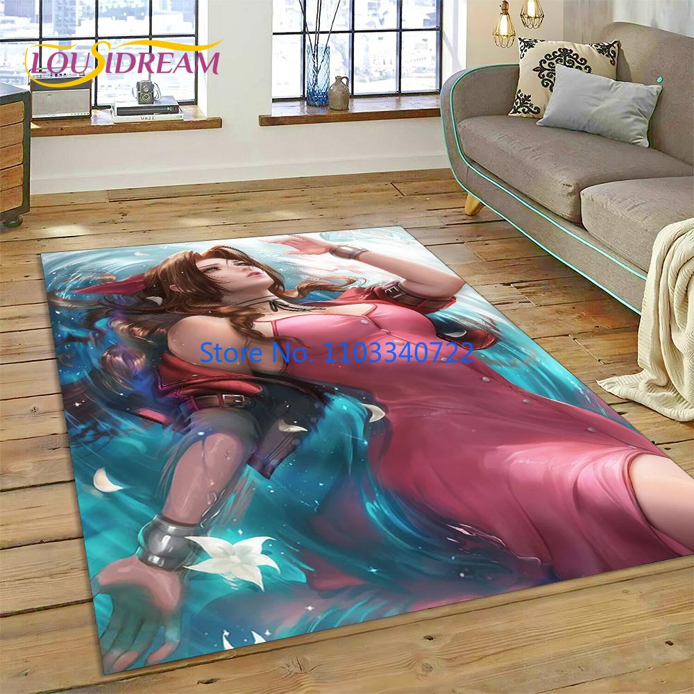 3D Anime Game Character Sexy Lace Girls Cartoon Carpet Rug Carpets 120x160cm Decor for Living Room Bedroom Sofa Kids Floor Mat