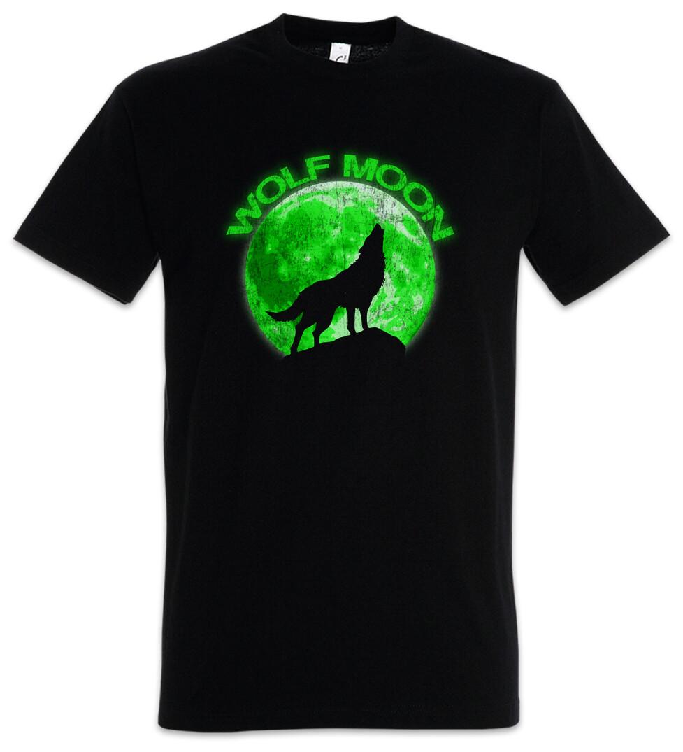 Wolf Moon Mens T Shirt Mens Womens Tees Top Wolves Moon Type Werewolf The O Werewolf Horror The S